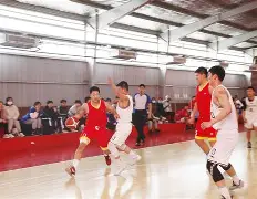 西藏男篮全力以赴，终结对手连胜